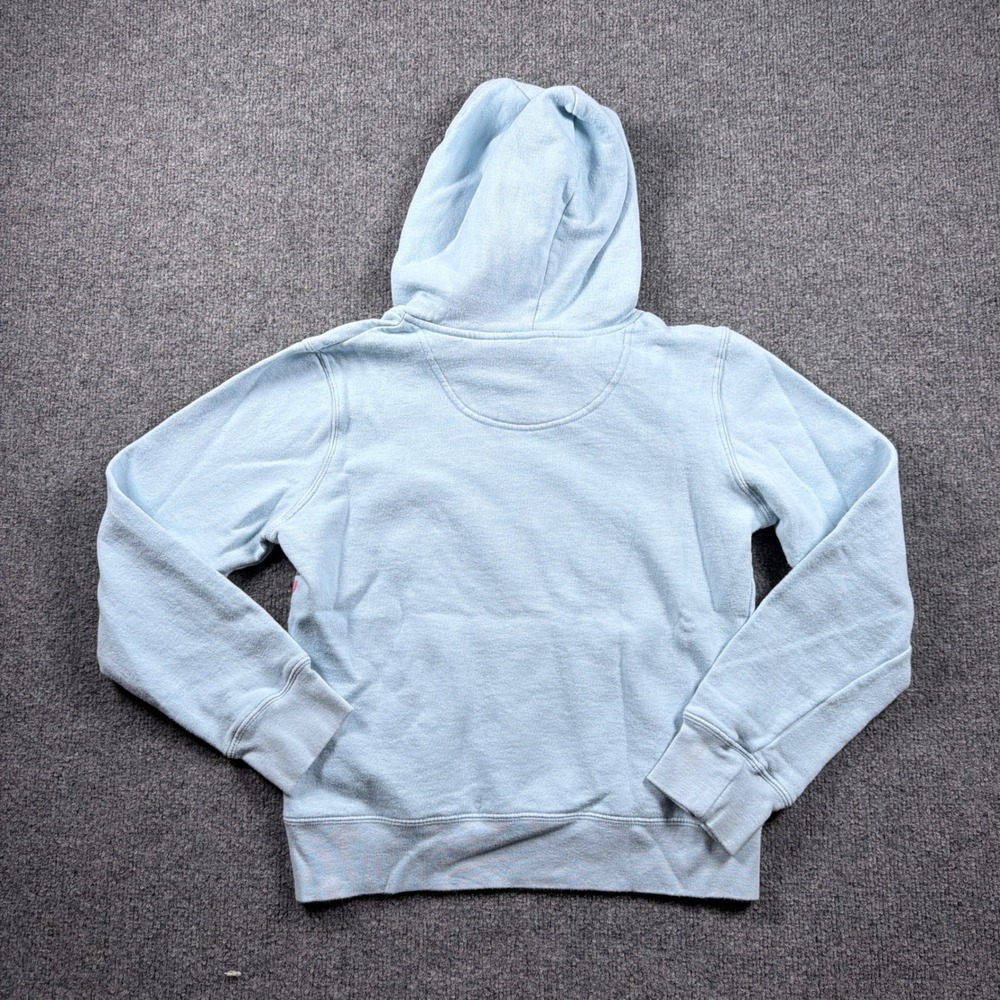Vintage Disney Eeyore Hoodie Juniors Medium 7/9 Blue Sharing is Caring Graphic - Picture 5 of 11